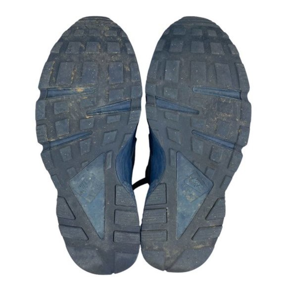Nike Men's Air Huarache Triple Navy  Blue 2017 318429-440  US 13 - Picture 4 of 13